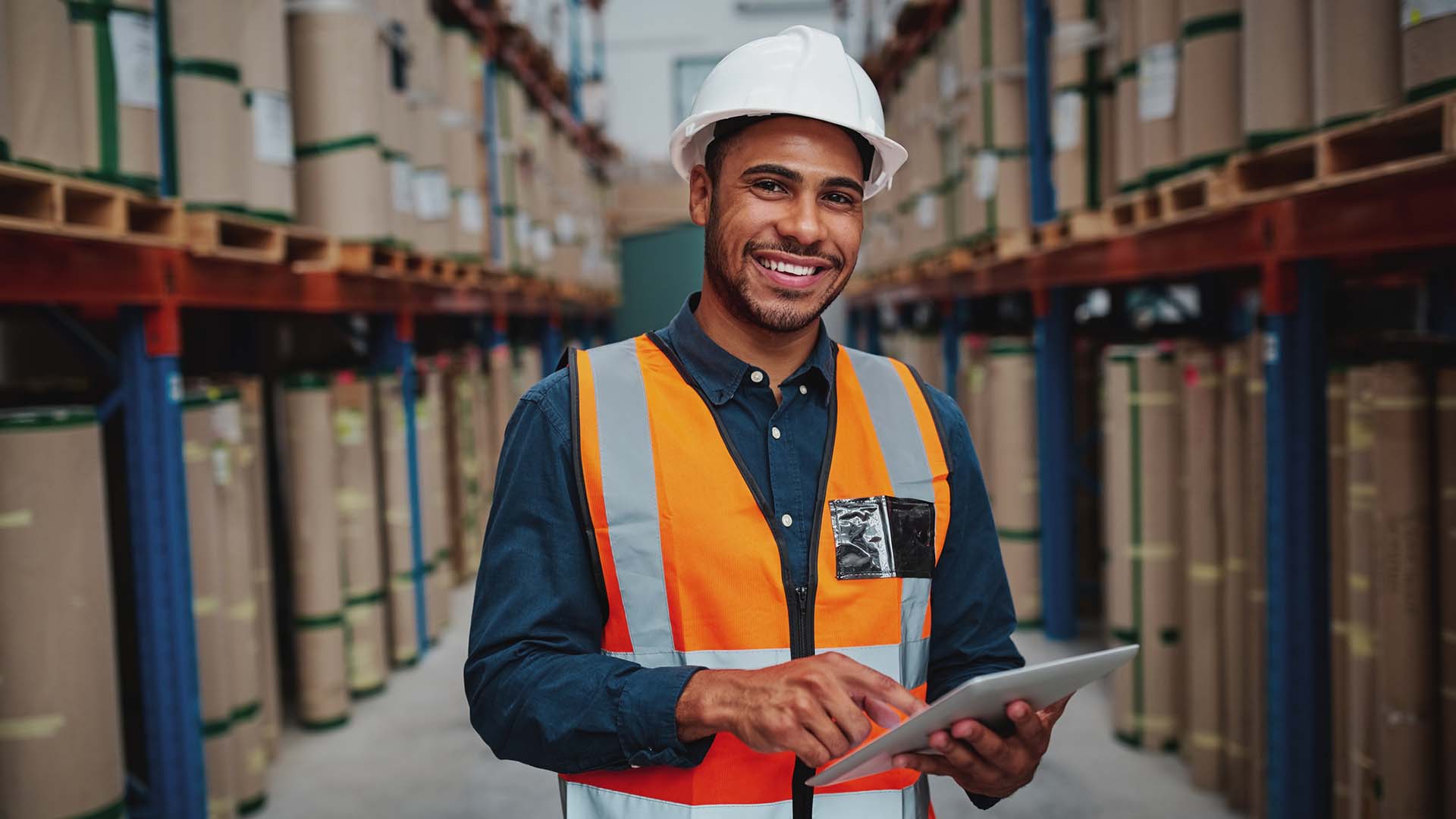 Supply chain worker